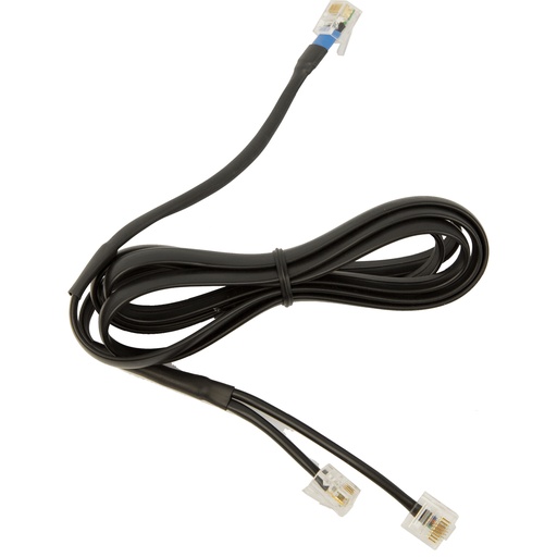[14201-10] 14201-10 cable telefónico Negro