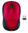 M235 ratón Oficina Ambidextro RF inalámbrico Óptico