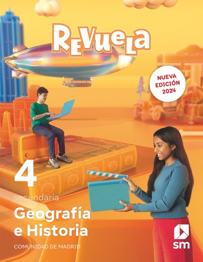 Geografía e Historia. 4 Secundaria. Revuela. Comunidad de Madrid