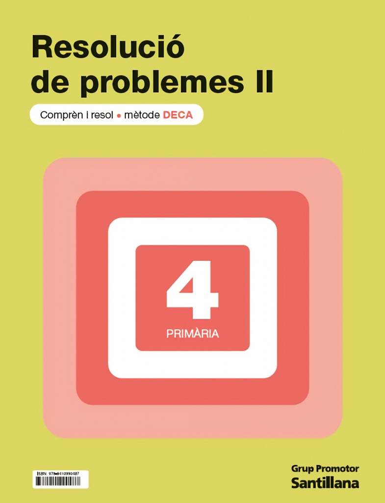 Cuad Probl Deca II 4Prm ctln
