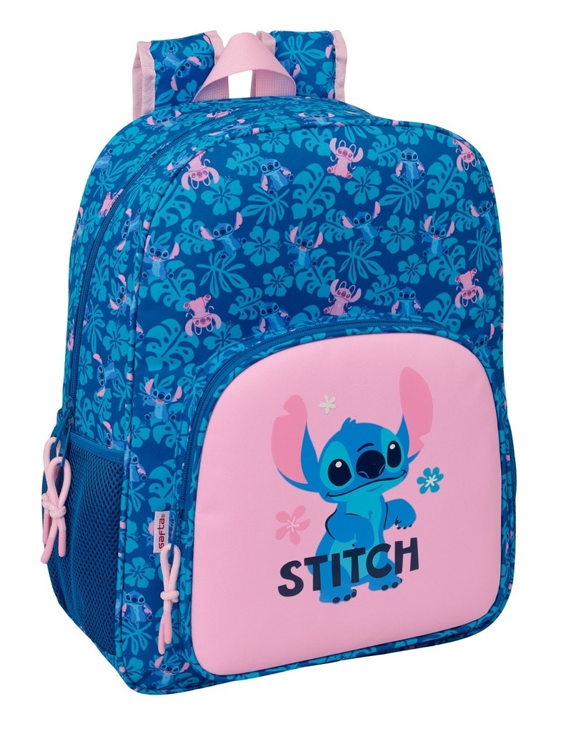 MOCHILA ADAPTABLE A CARRO STITCH LIO 33x42x14cm