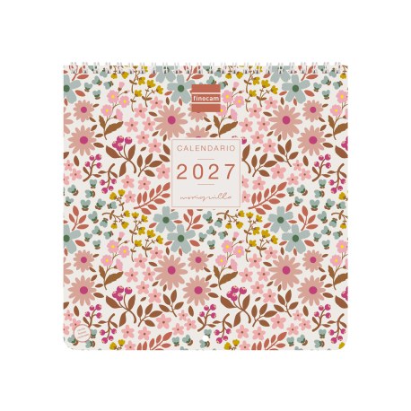 Calendario pared art moniquilla 2027 21x21cm
