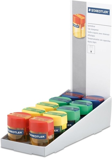Exp 10 afilalapices simple plastico con depósito 511