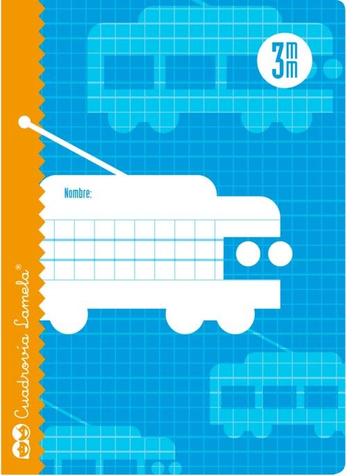 (PACK 15U.) LIBRETA 4º 30H 70G CUADROVIA 3MM