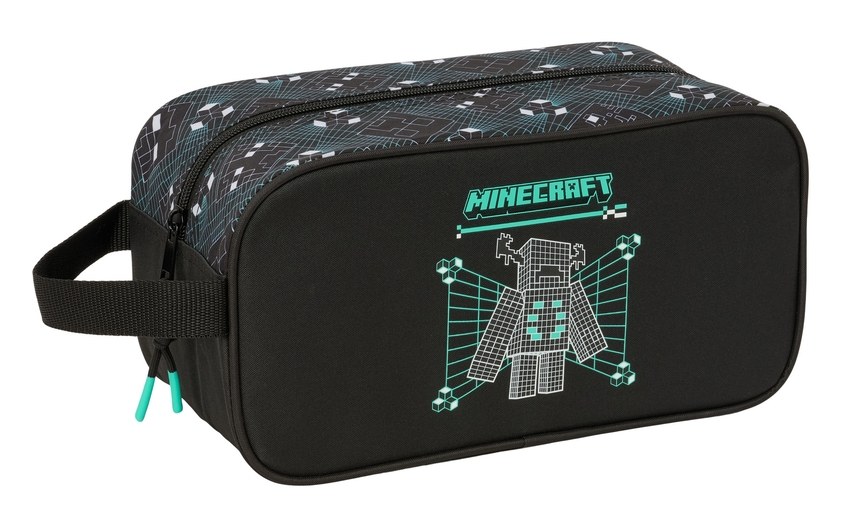 ZAPATILLERO MEDIANO MINECRAFT SCREEN 29x15x14cm