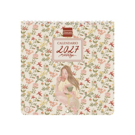 Calendario pared art martabge 2027 21x21cm