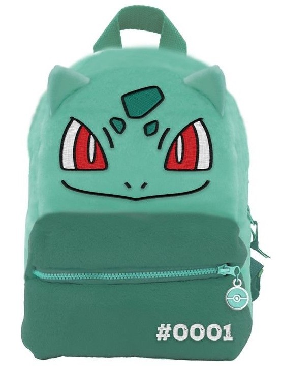 MOCHILA PELUCHE FUNCIONAL POKEMON BULBASUR
