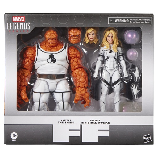 [G20695L00] Marvel Legends Series Future Foundation Marvel's The Thing y Marvel's Invisible Woman