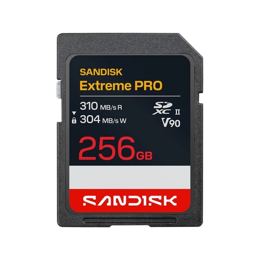 [SDSDXDE-256G-GN4IN] Extreme PRO SD UHS-II V90 Card - 256GB SDXC