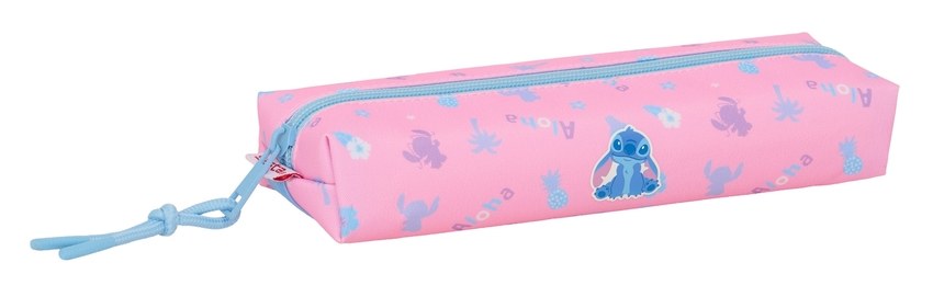 PORTATODO RECTANGULAR CON GOMA ELASTICA 22CM STITCH BRIGHT 22x4x7cm