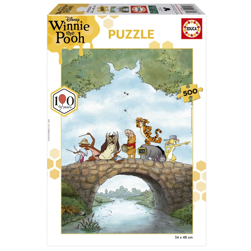 PUZZLE 500 PIEZAS WINNIE THE POO 100 TH