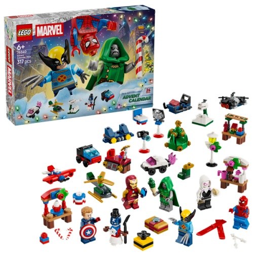 CALENDARIO DE ADVIENTO SUPER HEROES MARVEL LEGO