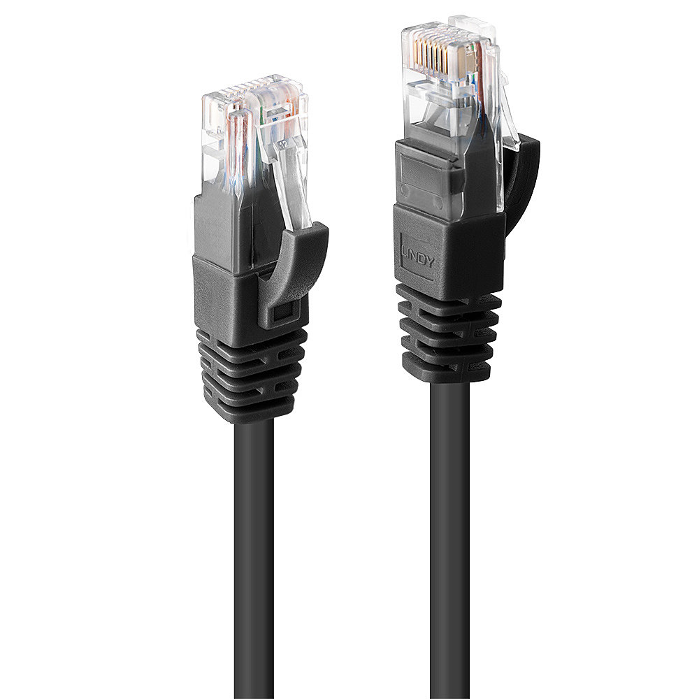 [48080] 48080 cable de red Negro 5 m Cat6 U/UTP (UTP)