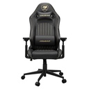 CGR-EXP-ROB Silla para videojuegos de PC Asiento acolchado tapizado Negro, Oro