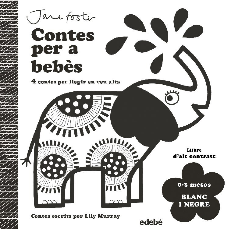 Contes per a bebes. Blanc i negre.(0-3 mesos)