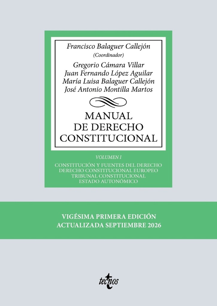 Manual de Derecho Constitucional