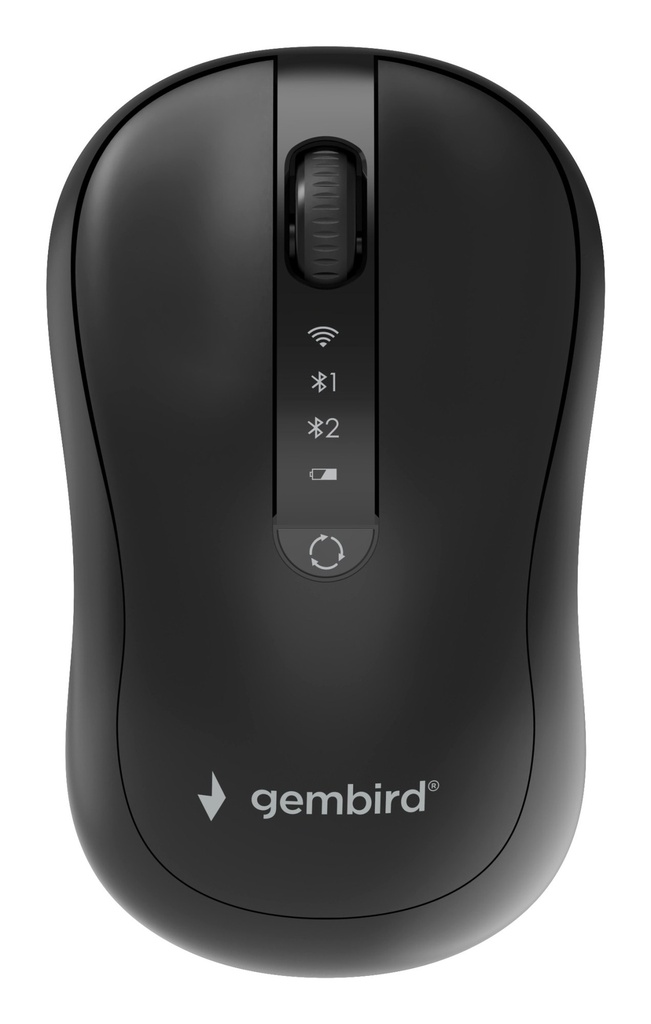 [MUSW2-4B-01] MUSW2-4B-01 ratón Hogar Ambidextro RF Wireless + Bluetooth Óptico 1600 DPI