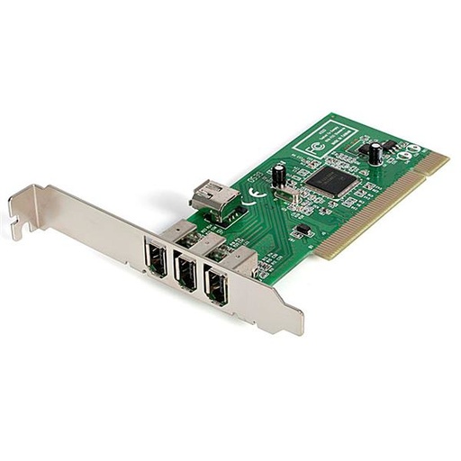 [PCI1394MP] Adaptador Tarjeta Controladora FireWire 400 PCI 4 Puertos FW 6 Pin Chipset TI - IEEE 1394a