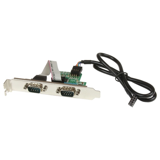 [ICUSB232INT2] Adaptador Bracket de Placa Base Interna USB a 2 Puertos Serie - DB9 RS232