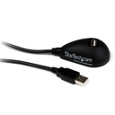 Cable de 1,5m de Extensión Alargador USB 2.0 de Sobremesa - Macho a Hembra USB A