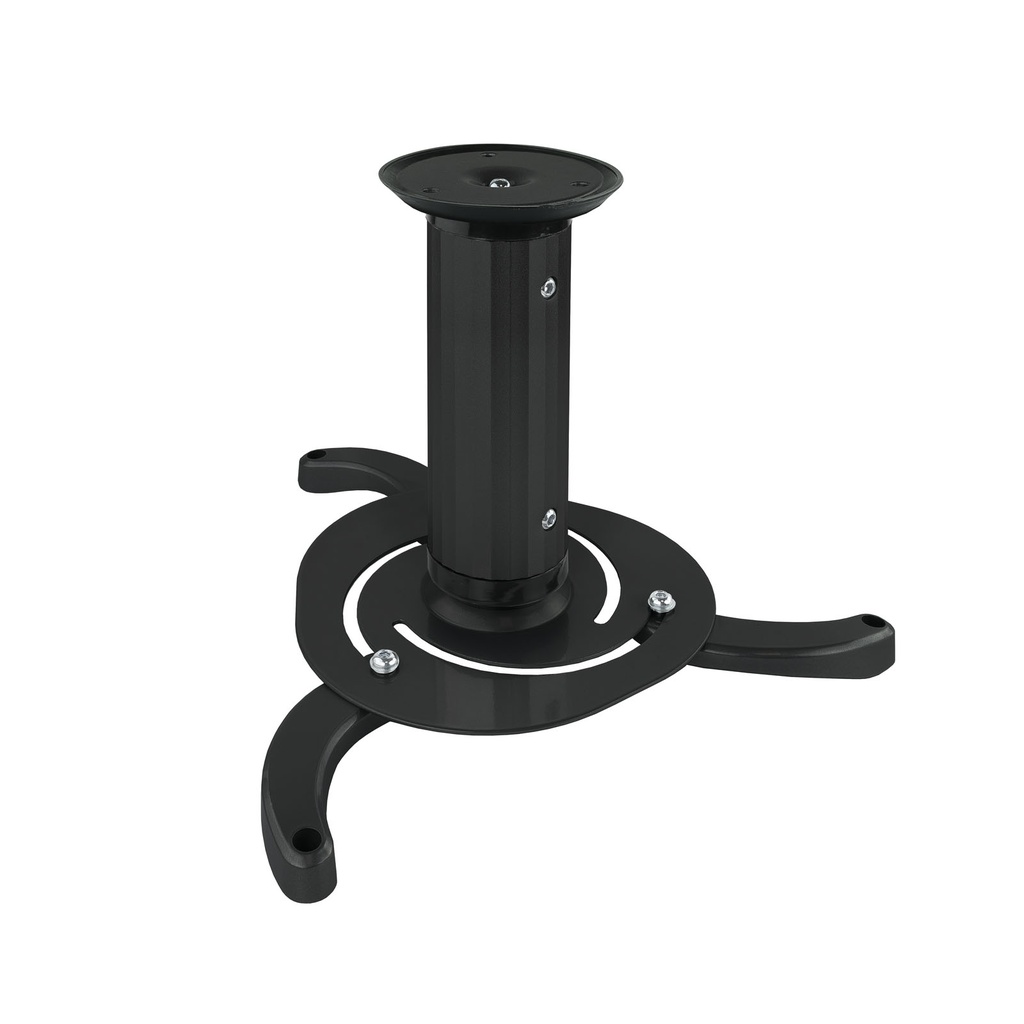 SOPORTE UNIVERSAL DE TECHO GIRATORIO 360º PARA PROYECTOR NEGRO