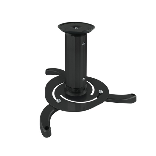 [PJ1010TN-B] SOPORTE UNIVERSAL DE TECHO GIRATORIO 360º PARA PROYECTOR NEGRO
