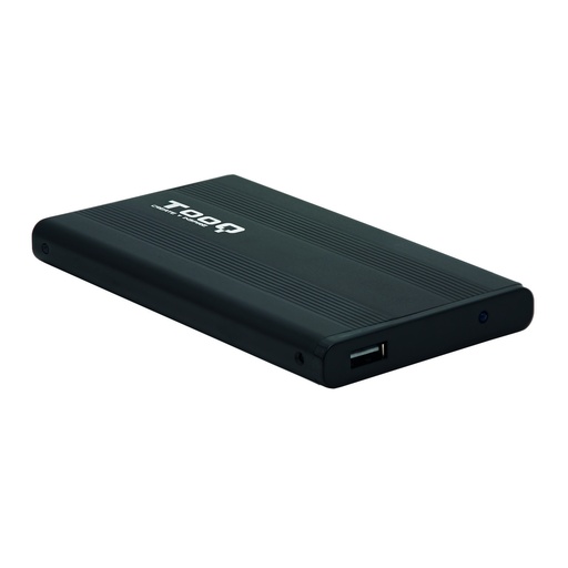 [TQE-2510B] CAJA HDD 2.5" SATA A USB 2.0 NEGRA