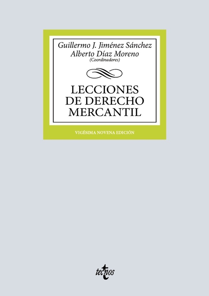 Lecciones de Derecho Mercantil