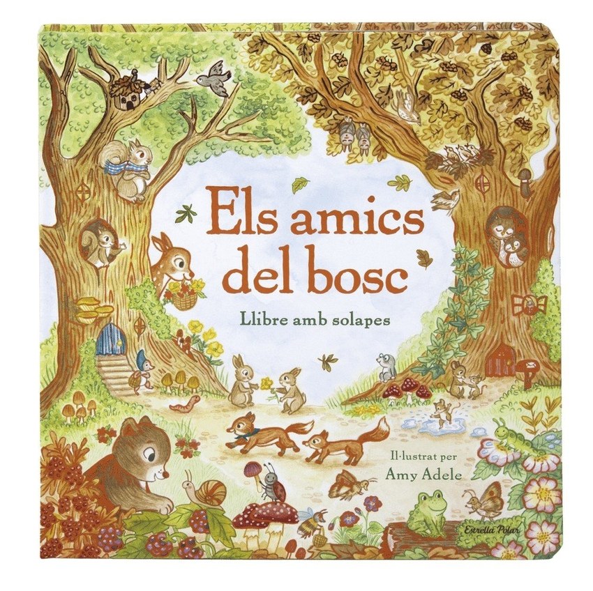 Els amics del bosc. Llibre amb solapes