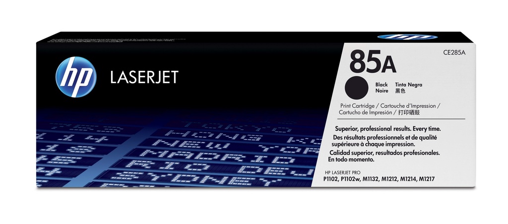 Cartucho de tóner original LaserJet 85A negro