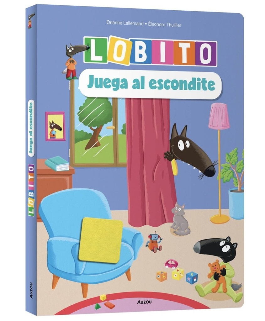 Lobito juega al escondite íCon solapas de fieltro!