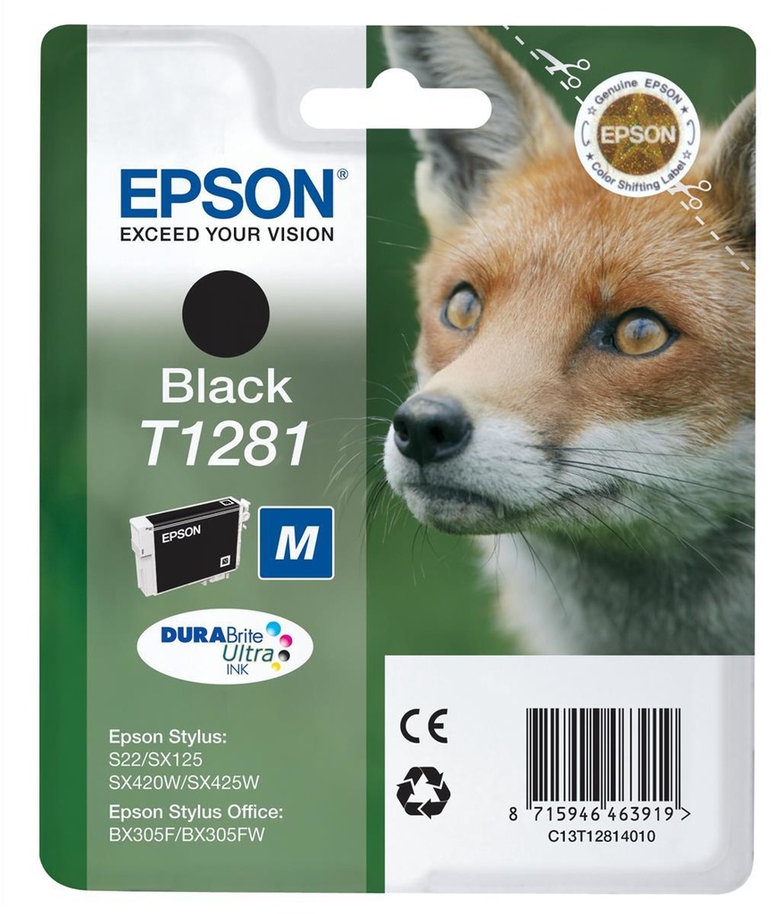 Fox Cartucho T1281 negro