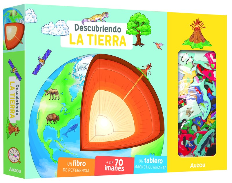 DESCUBRIENDO LA TIERRA. TABLERO MAGNETICO