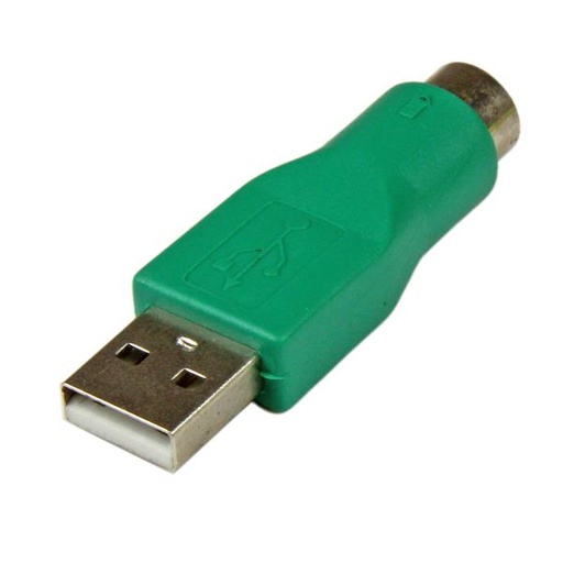 [GC46MF] Adaptador Ratón conector PS/2 PS2 MiniDIN a USB - Macho USB - Hembra Mini-DIN