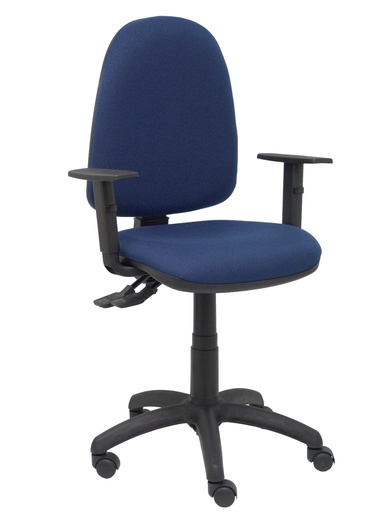[1007CPBALI200B10] Silla Tribaldos azul marino con brazos regulables