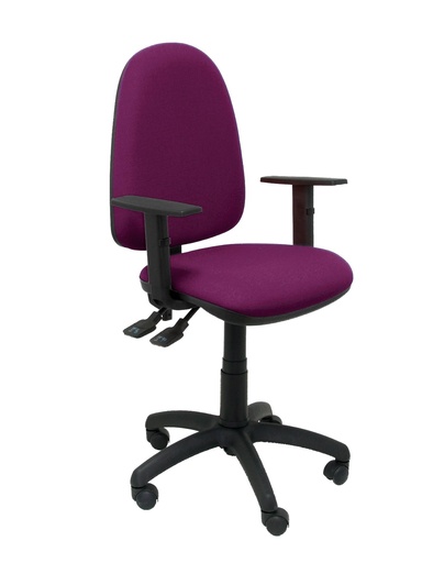 [1007CPBALI760B10] Silla Tribaldos morado con brazos regulables