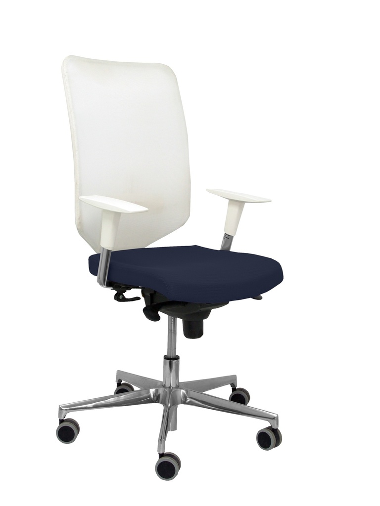 [16SBBALI200] Silla Ossa blanca bali azul marino