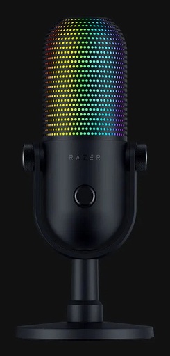 [RZ19-05990100-R3M1] Seiren V3 Chroma 32 Bit DSP Negro Micrófono para PC