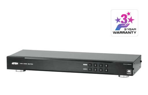[VM0404HA-AT-G] Matriz de conmutación HDMI 4K 4 x 4