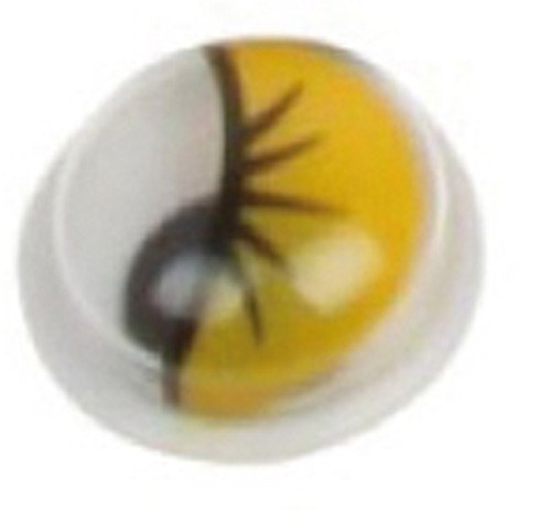 [68011500] OJOS MOVILES SMART AMARILLO 12 mm. PACK
