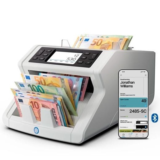 [115-0752] SAFESCAN CONTADORA DE VALOR DE BILLETES - MODELO 2485-SC