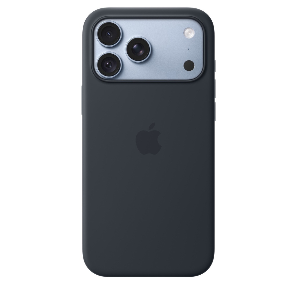 [MK944ZM/A] Funda de silicona con MagSafe para el iPhone 18 Pro Max - Azul marino