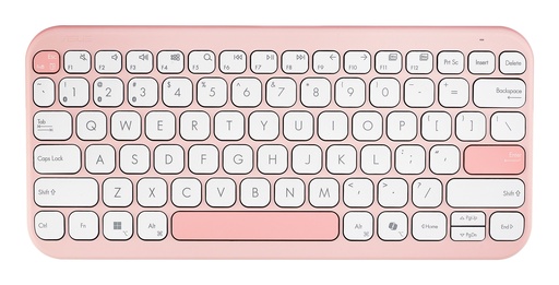 [90XB0880-BKB4K0] Marshmallow Keyboard KW100 teclado Hogar Bluetooth QWERTY Rosa