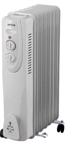 [HTW-RAD71500F1] HTW-RAD71500F1 calefactor eléctrico Interior Blanco 1500 W Radiador de aceite eléctrico