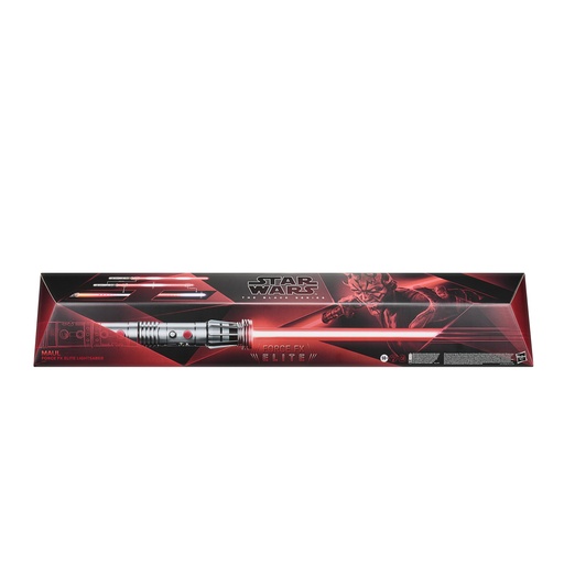 [G25515L00] Star Wars The Black Series Sable de luz electrónico Force FX Elite de Maul
