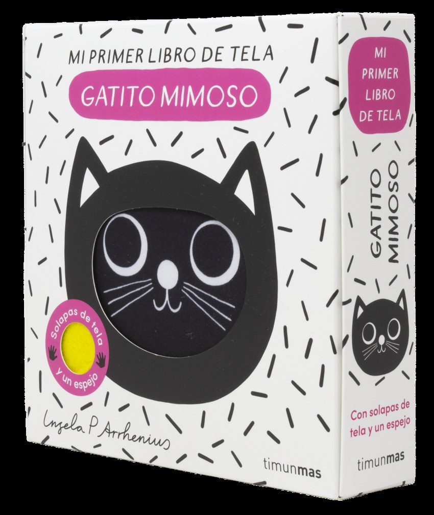 Gatito mimoso. Mi primer libro de tela