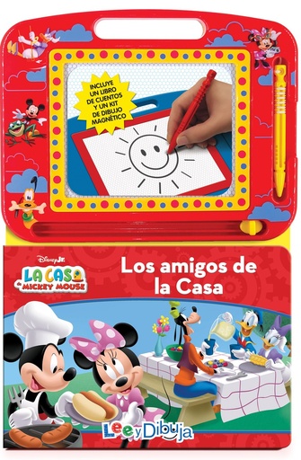 La casa de Mickey Mouse (Libro+ pizarra magnética)