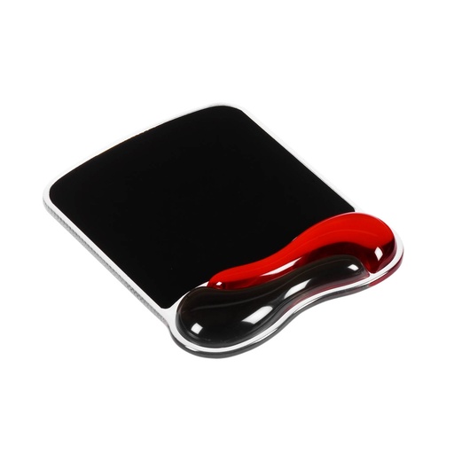 [62402] Reposamuñecas gel Duo ratón rojo/gris