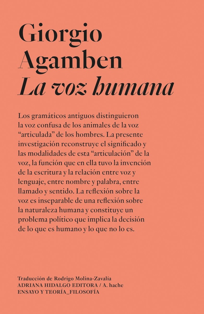 La voz humana
