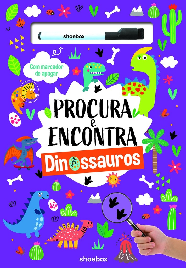 Procura e encontra os dinossauros